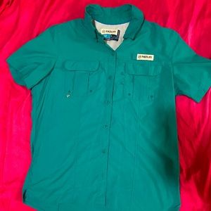 Teal Magellan Shirt; Size Small